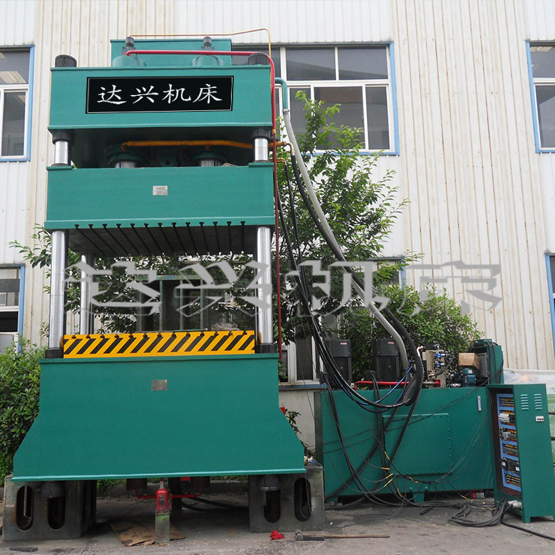 为北京客户定制800T四柱薄板拉伸机