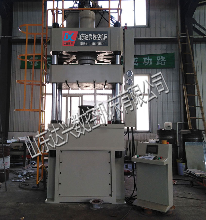 复合材料树脂玻璃钢材料成型四柱三梁液压机