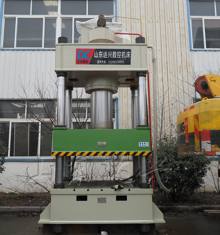 畜牧业复合材料漏粪板成型四柱三粱液压机